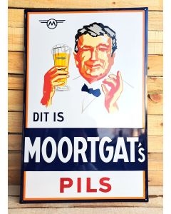 Moortgat's Pils Emailleschild XXL