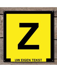 Emailschild mit eigener Beschriftung