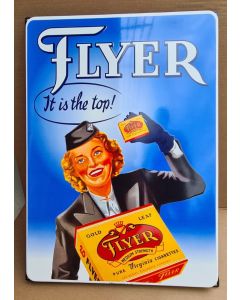 Flyer it is the top limited edition emailleschild