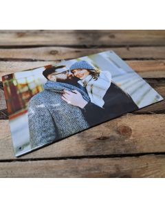 Emaille-Fotoschild für den Außenbereich