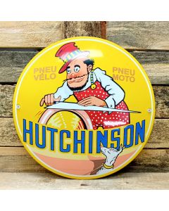 Hutchinson Pneu Moto emailleschild