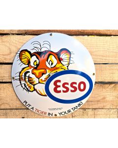 Esso "Put a Tiger in Your Tank!" – Emailleschild