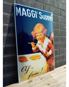 Maggi's Suppen emailleschild