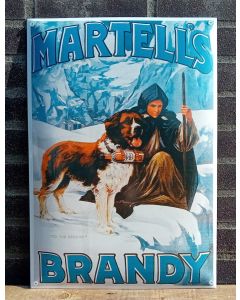 Martells Brandy emailleschild