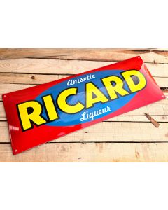 Ricard anisette liquer Pastis emailleschild