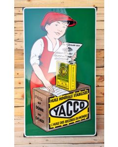 Yacco Huile Minérale Stabilisée emailleschild XL