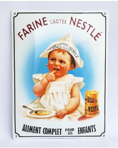 Nestlé Farine lagtee emailleschild