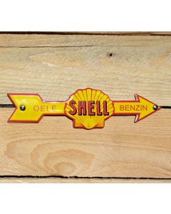 Shell oele Benzin Automobilschilder klein