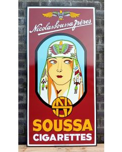 Soussa Cigarettes 2021/ Limited Edition emailleschild